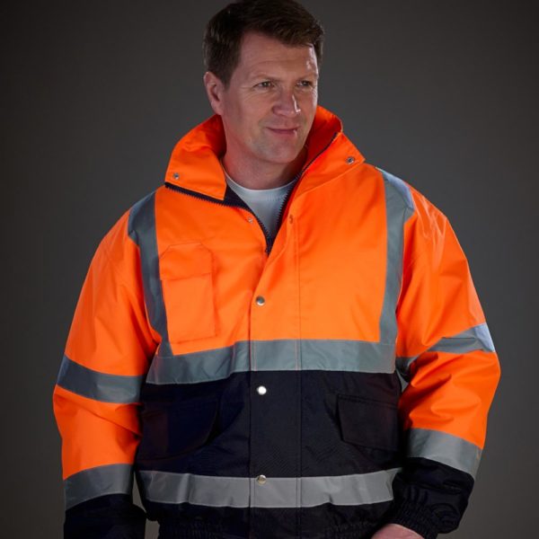 HVP218 2 tone bomber jacket Cressco 1