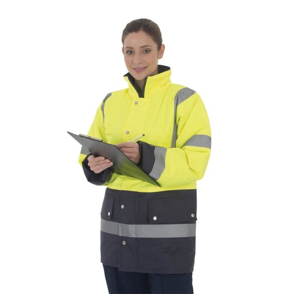 HVP302 2 tone motorway jacket go rt Cressco