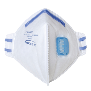 P251 ffp2 valved flat folded disposable respirator box 20 Cressco
