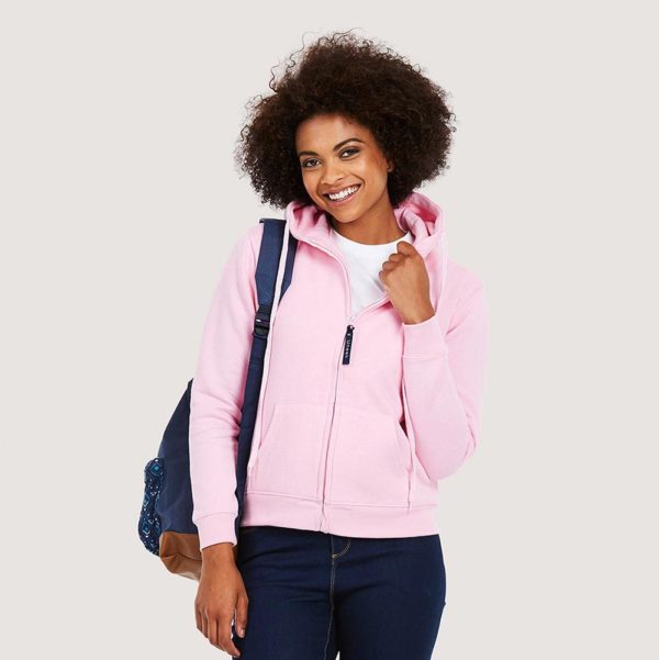 UC505 ladies classic full zip hoodie Cressco