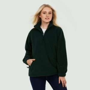 UC602 1 4 zip fleece pull over Cressco