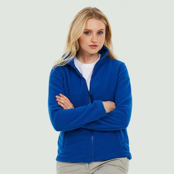 UC608 ladies classic full zip fleece Cressco
