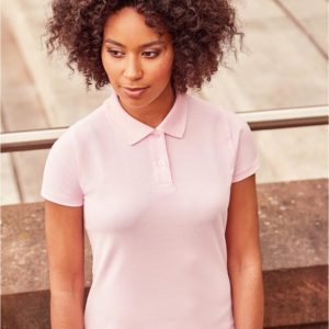 569f ladies classic cotton polo shirt Cressco