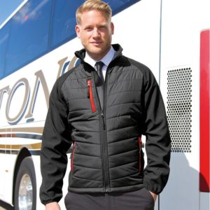 rs237 R237 black compass padded softshell Cressco