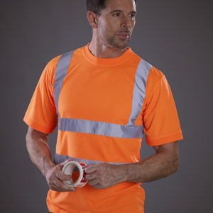 Yoko Hi-Vis Short Sleeve T-Shirt Cressco