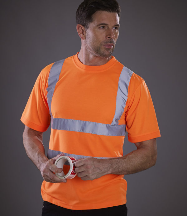Yoko Hi-Vis Short Sleeve T-Shirt Cressco