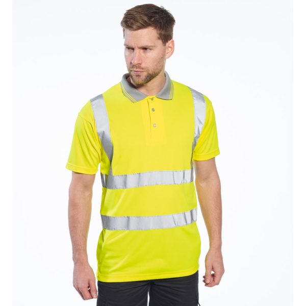 Portwest S477 Hi Vis Short Sleeve Polo Cressco