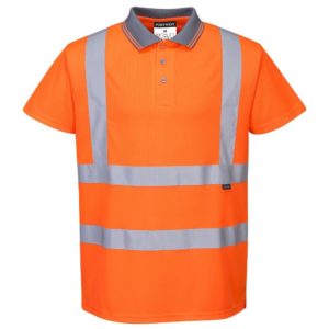 Portwest RT22 Hi-Vis Short Sleeved Polo RIS Cressco