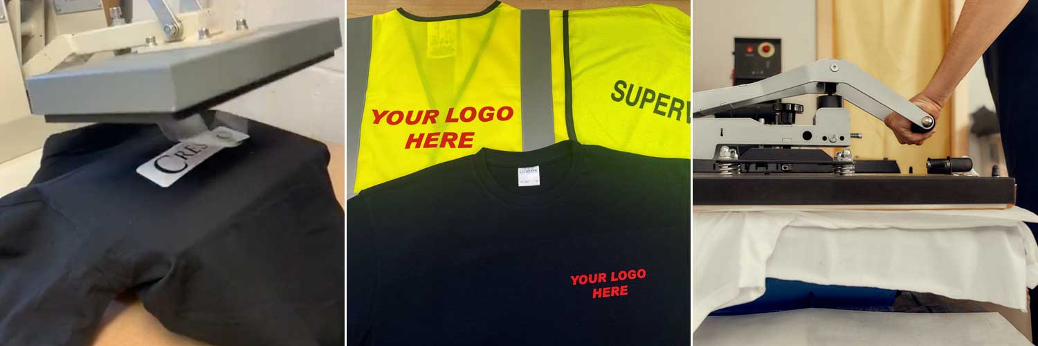 Embroidered Logo Workwear Heat Seal Logos