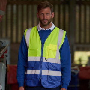 PRO RTX RX705 Hi-Vis Executive Waistcoat Cressco