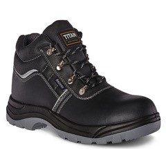 Redebe Black Shoe TITAN Footwear Cressco Corporate Clothing