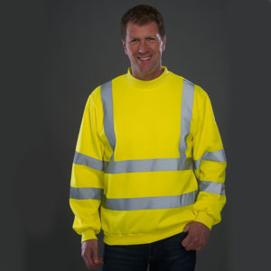 HVJ510 Hi Vis Sweatshirt Cressco Corporate Clothing