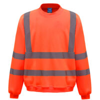 YK030 Yoko Hi Vis Sweatshirt Cressco Branded Clothing