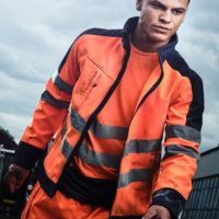 RG474 Regatta High Visibility Pro Contrast Soft Shell Jacket Cressco Corporate Clothing