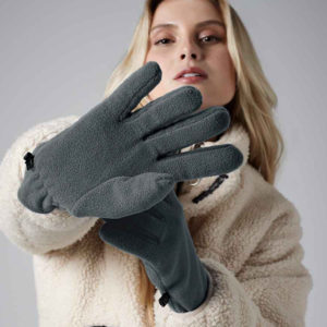 BB298R Beechfield Recycled Fleece Gloves Cressco Corporate Clothing