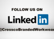 Never miss an offer - follow us on LinkedIn! @CresscoBrandedWorkwear