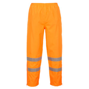 S487 Hi Vis Breathable Rain Trouser Orange