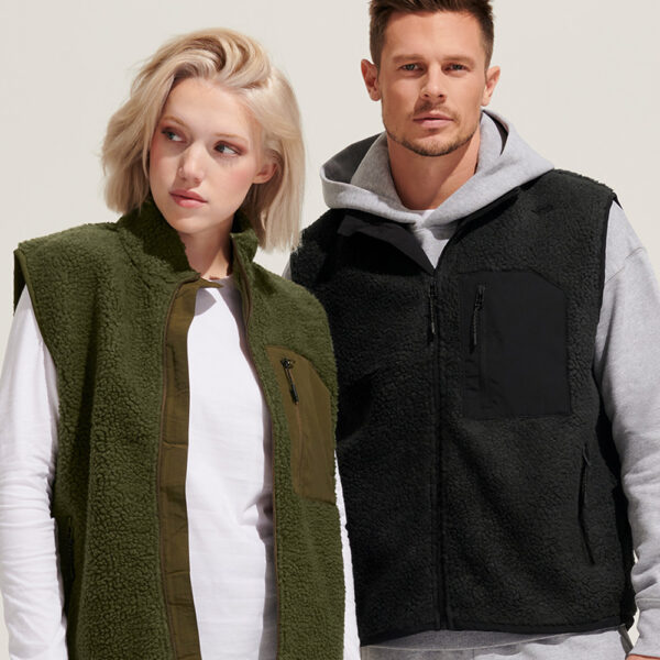 SOL'S Unisex Fury Sherpa Bodywarmer