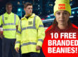Get 10 Free Branded Beanies with Your Next Order